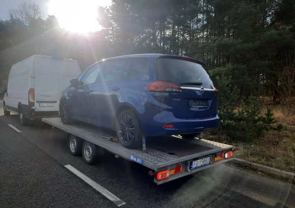 Opel Zafira cena 54900 przebieg: 199000, rok produkcji 2019 z Dębno małe 191